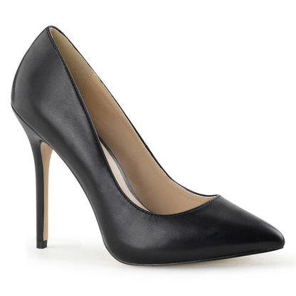 Pleaser Bombas para mujer AMUSE-20 bLK Faux Cuero