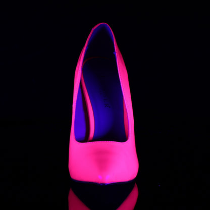 Pleaser Bombas para mujer AMUSE-20 neon fucsia pat