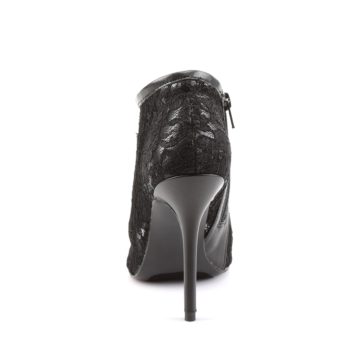 Fabulicious Womens Sandals AMUSE-56 Blk Lace-Mesh