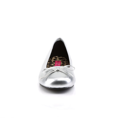Pleaser Pink Label Bombas para mujer ANNA-01 SLV se reunió. PU