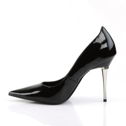 Pleaser Bombas para mujer APPEAL-20 BLK PAT