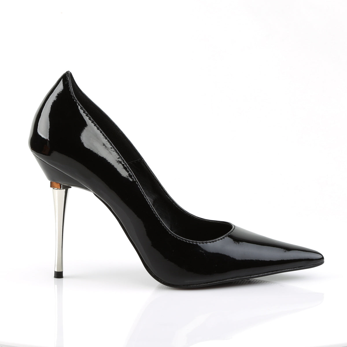 Pleaser Bombas para mujer APPEAL-20 BLK PAT