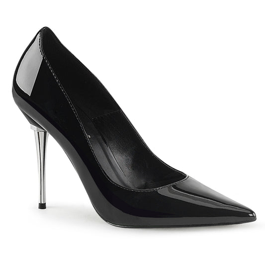 Pleaser Bombas para mujer APPEAL-20 BLK PAT