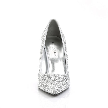 Pleaser Bombas para mujer APPEAL-20G SLV GLTR PU