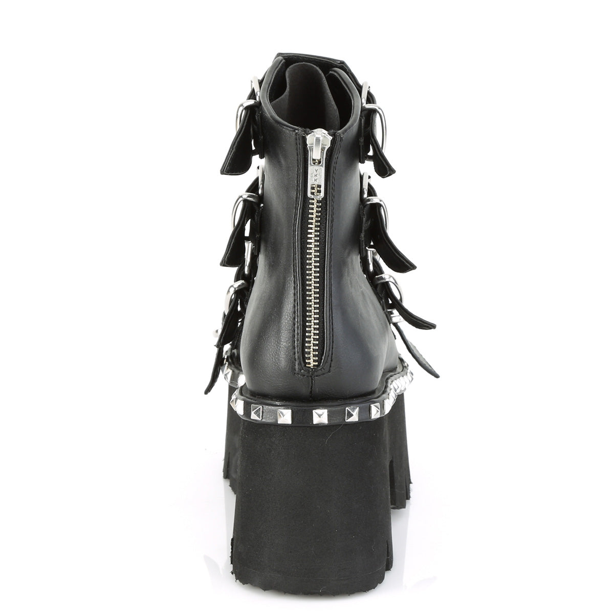 DemoniaCult Sandalias para mujeres ASHES-70 Blk V. Le & Hologram