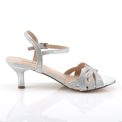 Fabulicious Sandalias para mujer AUDREY-03 SLV Shimming Tele