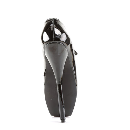 Devious Bombas para mujer Ballet-08 BLK PAT