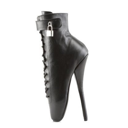 Devious Botas de tobillo para mujer Ballet-1025 blk cuero