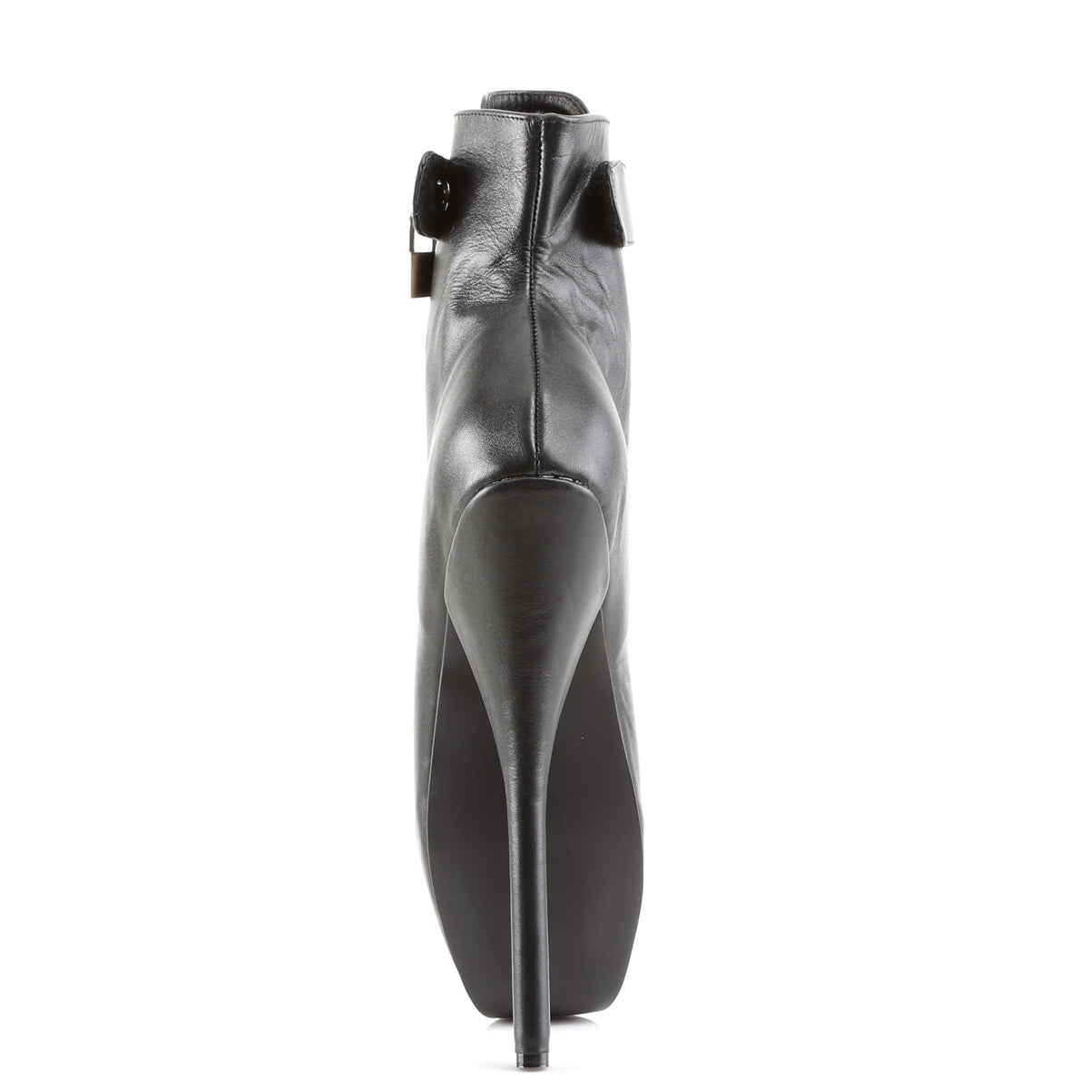 Devious Botas de tobillo para mujer Ballet-1025 blk cuero