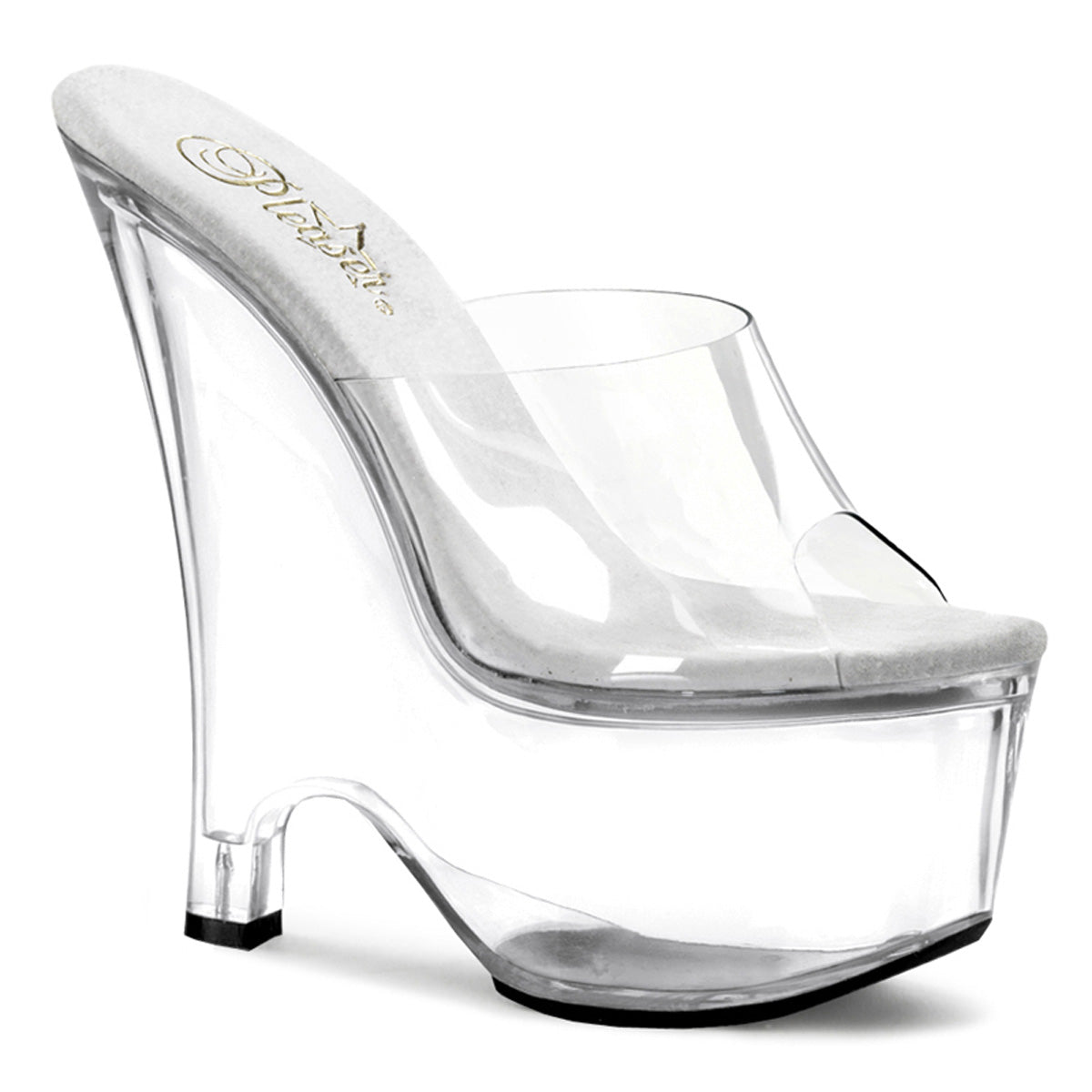 Pleaser Sandalias para mujer BEAU-601 clr / clr