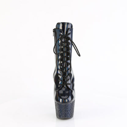 Pleaser  Botines BEJEWELED-1020-7 BLK Holo Pat/Midnight Blk RS