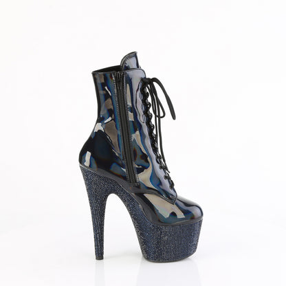 Pleaser  Botines BEJEWELED-1020-7 BLK Holo Pat/Midnight Blk RS