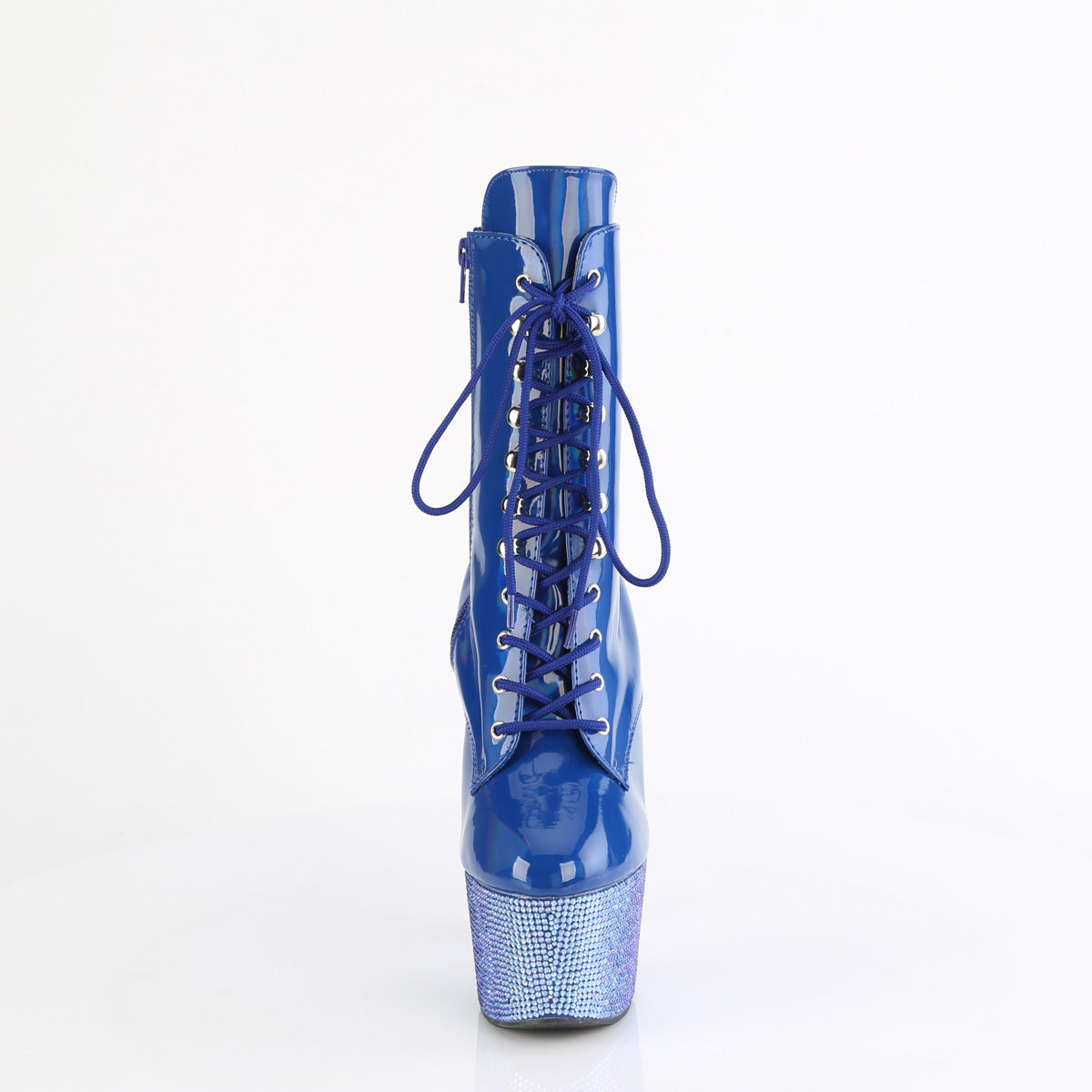 Pleaser  Botines BEJEWELED-1020-7 Blue Holo Pat/Blue AB RS