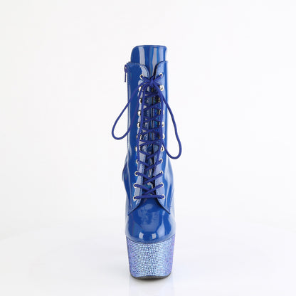 Pleaser  Botines BEJEWELED-1020-7 Blue Holo Pat/Blue AB RS