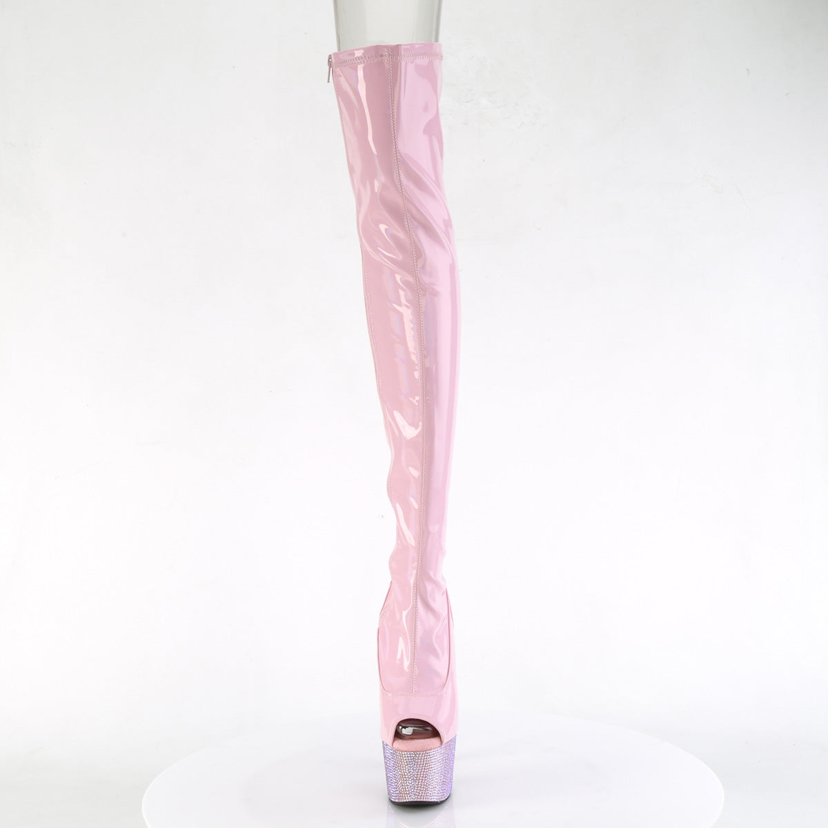 Pleaser  Botas BEJEWELED-3011-7 B. Pink Str Holo Pat/b. AB RS PINTO