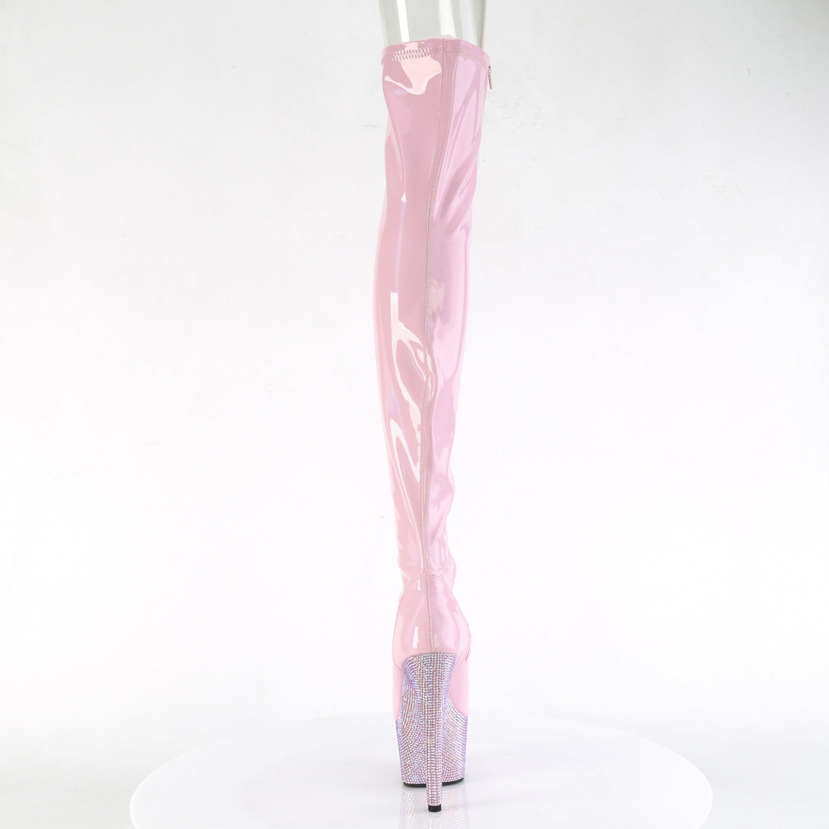 Pleaser  Botas BEJEWELED-3011-7 B. Pink Str Holo Pat/b. AB RS PINTO