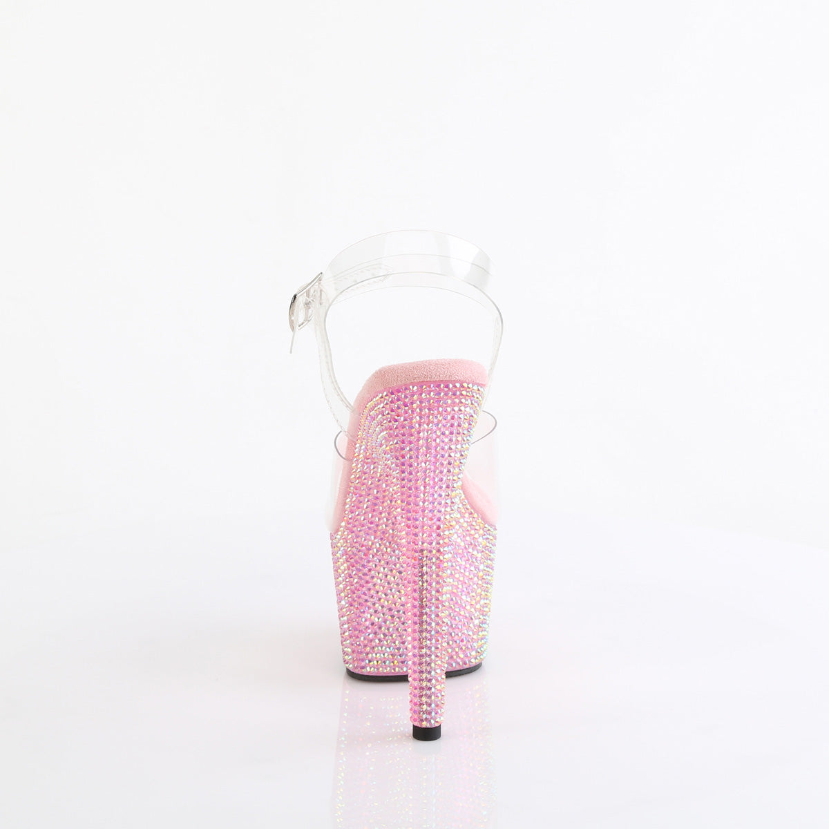 Pleaser   BEJEWELED-708RRS CLR/B. RS rosado