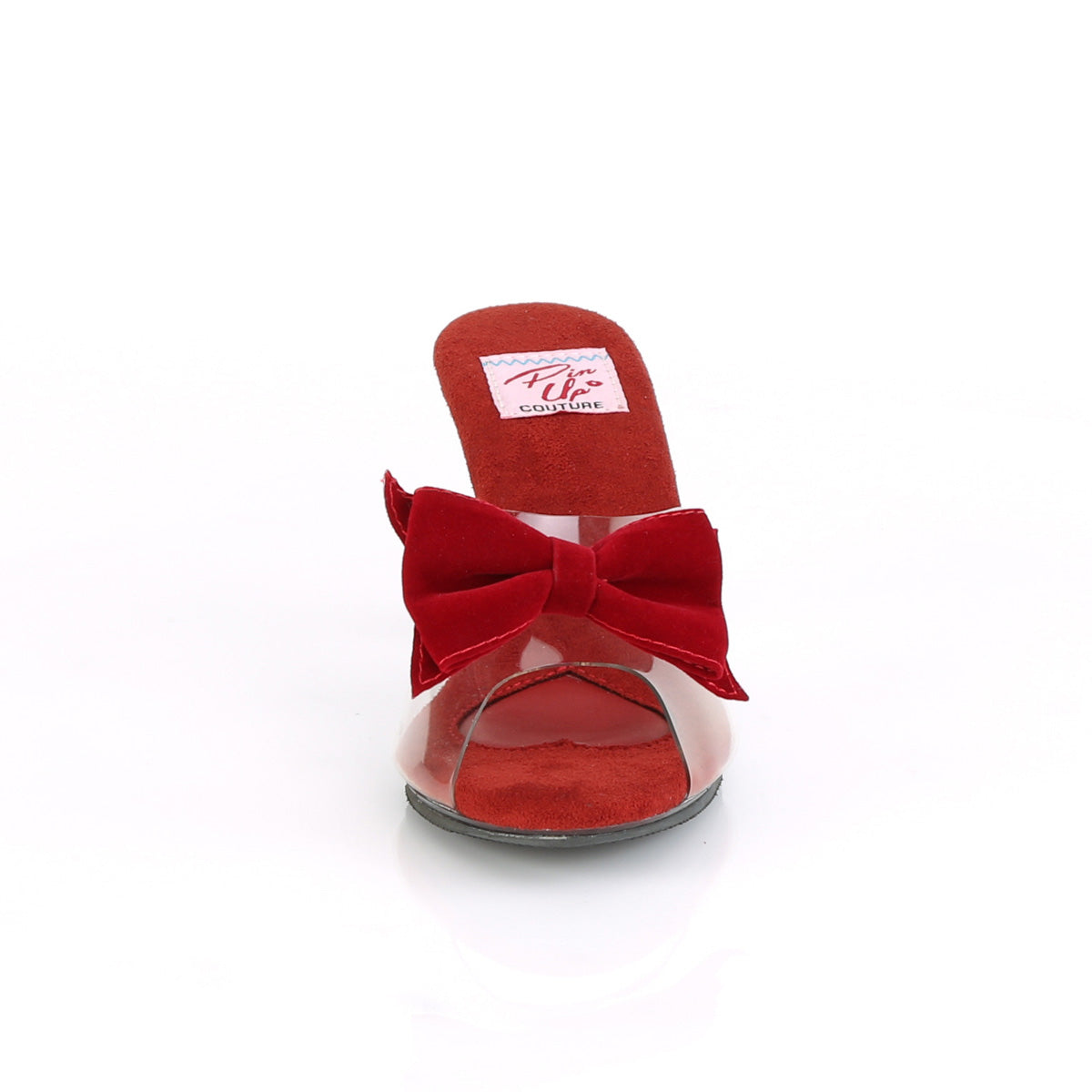 Pin Up Couture Bombas para mujer BELLE-301bow CLR-RED / CLR