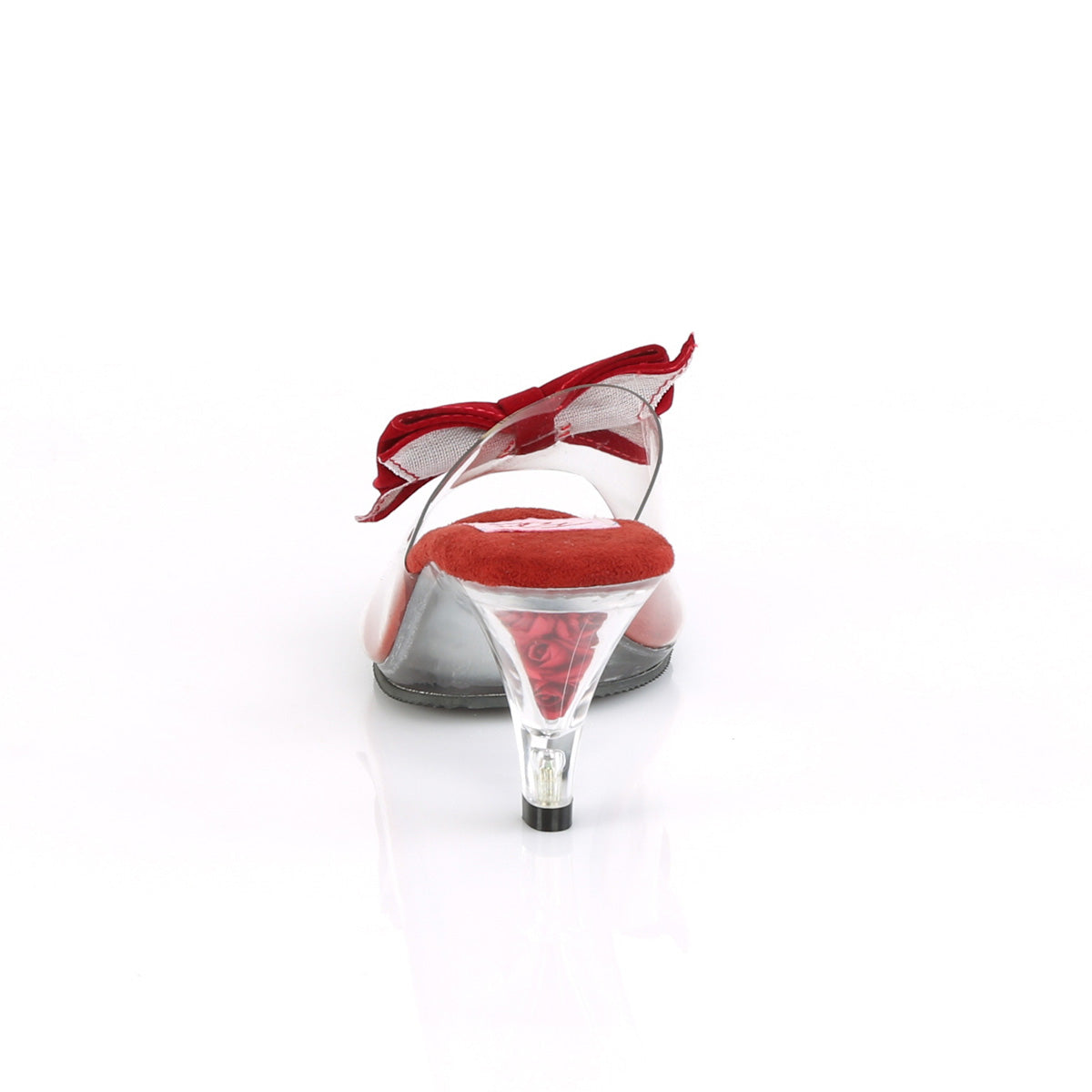 Pin Up Couture Bombas para mujer BELLE-301bow CLR-RED / CLR