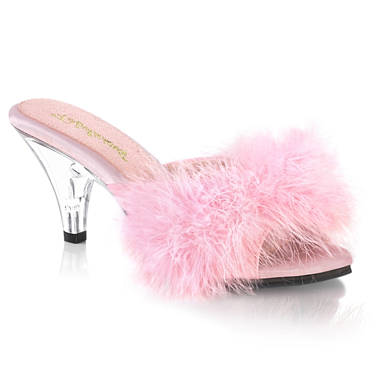 Fabulicious Sandalias para mujer BELLE-301F B. PU-FOL DE PUS ROSA / CLR