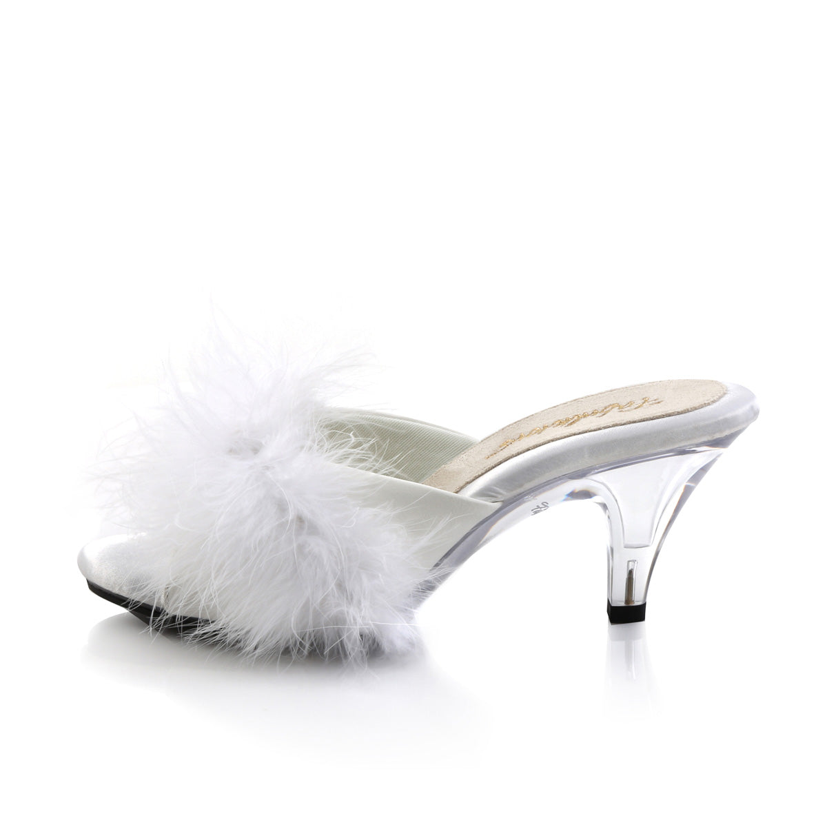 Fabulicious Sandalias para mujer BELLE-301F WHT PU-FOL / CLR