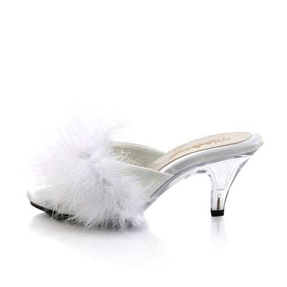 Fabulicious Sandalias para mujer BELLE-301F WHT PU-FOL / CLR
