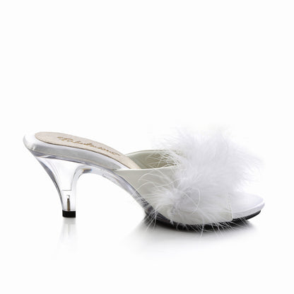 Fabulicious Sandalias para mujer BELLE-301F WHT PU-FOL / CLR
