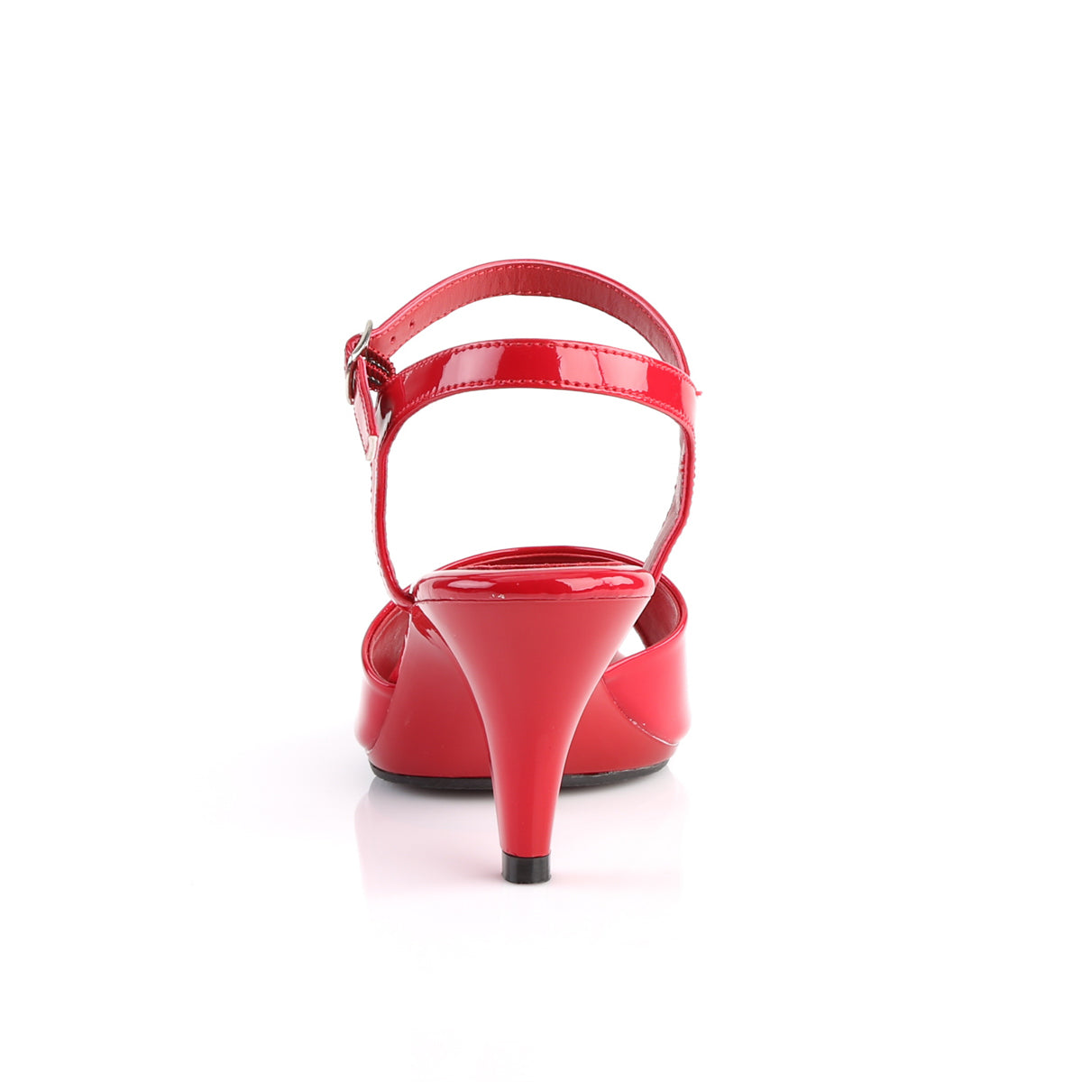 Fabulicious Sandalias para mujeres BELLE-309 Red Pat/Red