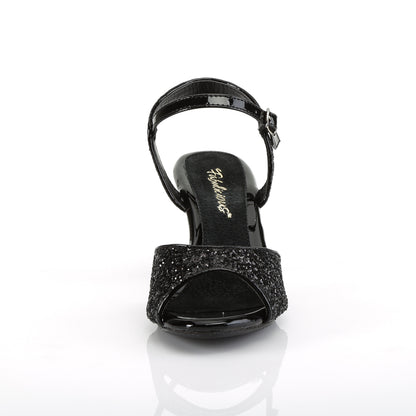 Fabulicious Sandalias para mujer BELLE-309g Blk brillo / brillo blk