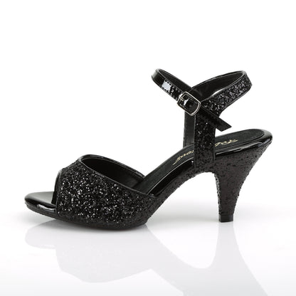Fabulicious Sandalias para mujer BELLE-309g Blk brillo / brillo blk