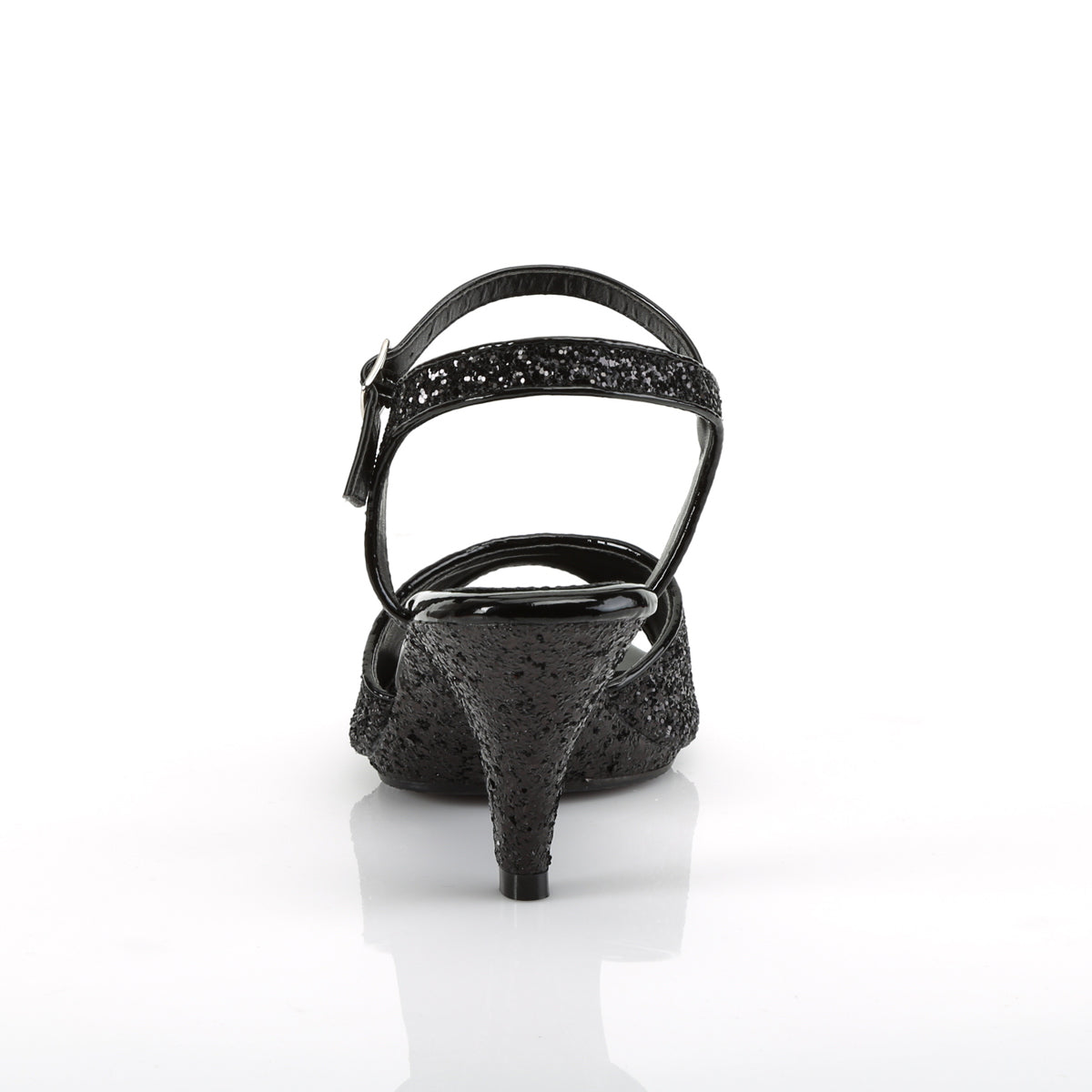 Fabulicious Sandalias para mujer BELLE-309g Blk brillo / brillo blk