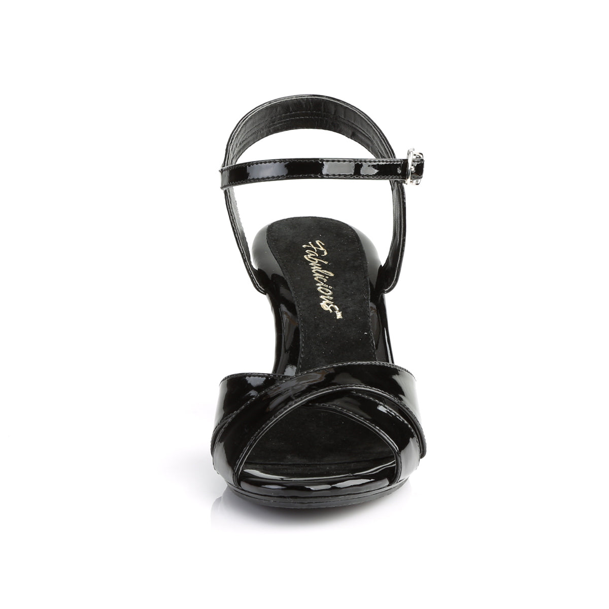Fabulicious Sandalias para mujer BELLE-315 BLK PAT / BLK