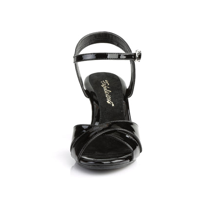 Fabulicious Sandalias para mujer BELLE-315 BLK PAT / BLK