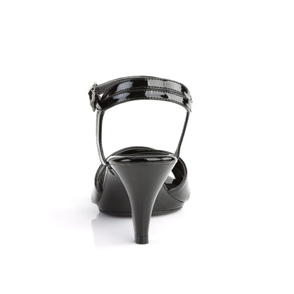 Fabulicious Sandalias para mujer BELLE-315 BLK PAT / BLK