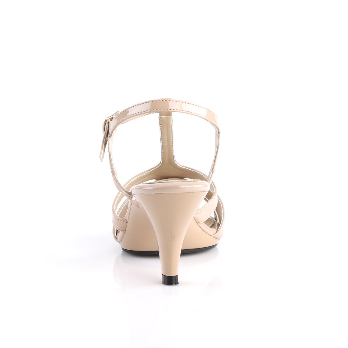 Fabulicious Womens Sandals BELLE-322 Nude Pat/Nude