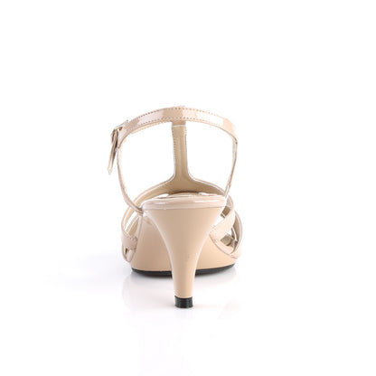 Fabulicious Womens Sandals BELLE-322 Nude Pat/Nude