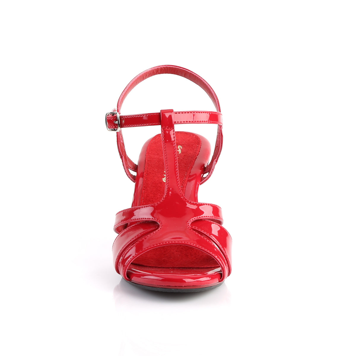 Fabulicious Sandalias para mujer BELLE-322 Patente roja / rojo