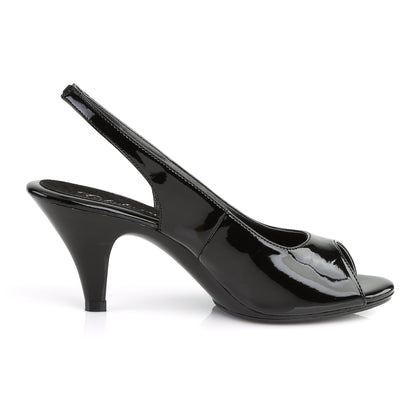 Fabulicious Sandalias para mujer BELLE-368 BLK PAT / BLK