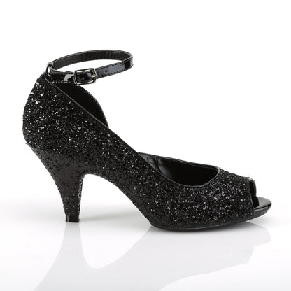 Fabulicious Sandalias para mujer BELLE-381g Blk brillo / brillo blk