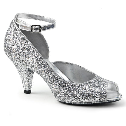 Fabulicious Sandalias para mujer BELLE-381g SLV Glitter / SLV Brillo