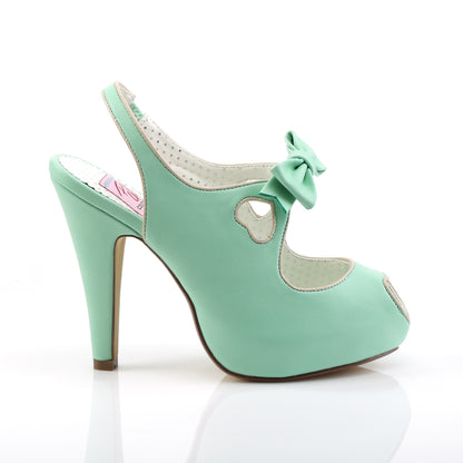 Pin Up Couture Bombas para mujer BETTIE-03 menta de piel sintética