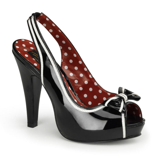 Pin Up Couture Bombas para mujer BETTIE-05 BLK PAT