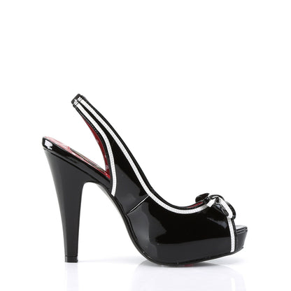 Pin Up Couture Womens Pumps BETTIE-05 Blk Pat