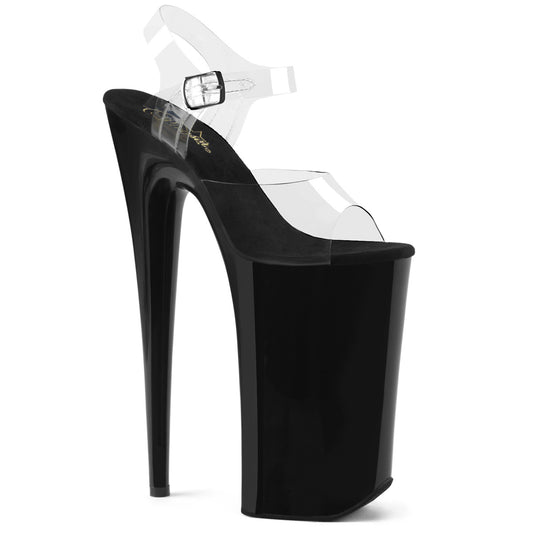 Pleaser Womens Sandals BEYOND-008 Clr/Blk