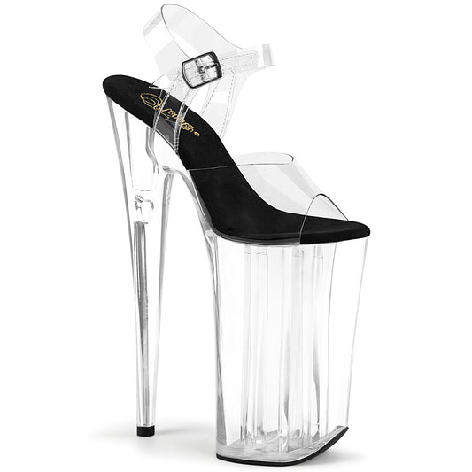 Pleaser Bombas para mujer BEYOND-008 clr-blk / clr
