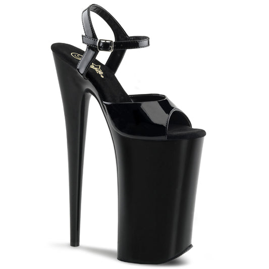 Pleaser Sandalias para mujer BEYOND-009 blk / blk