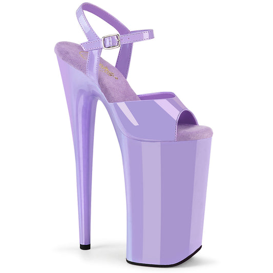 Pleaser  Sandalias BEYOND-009 Pat/lavanda de lavanda