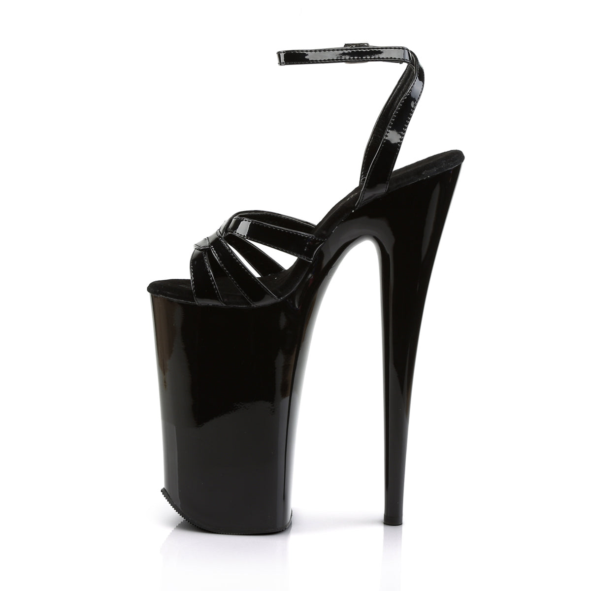 Pleaser Sandalias para mujer BEYOND-012 BLK / BLK