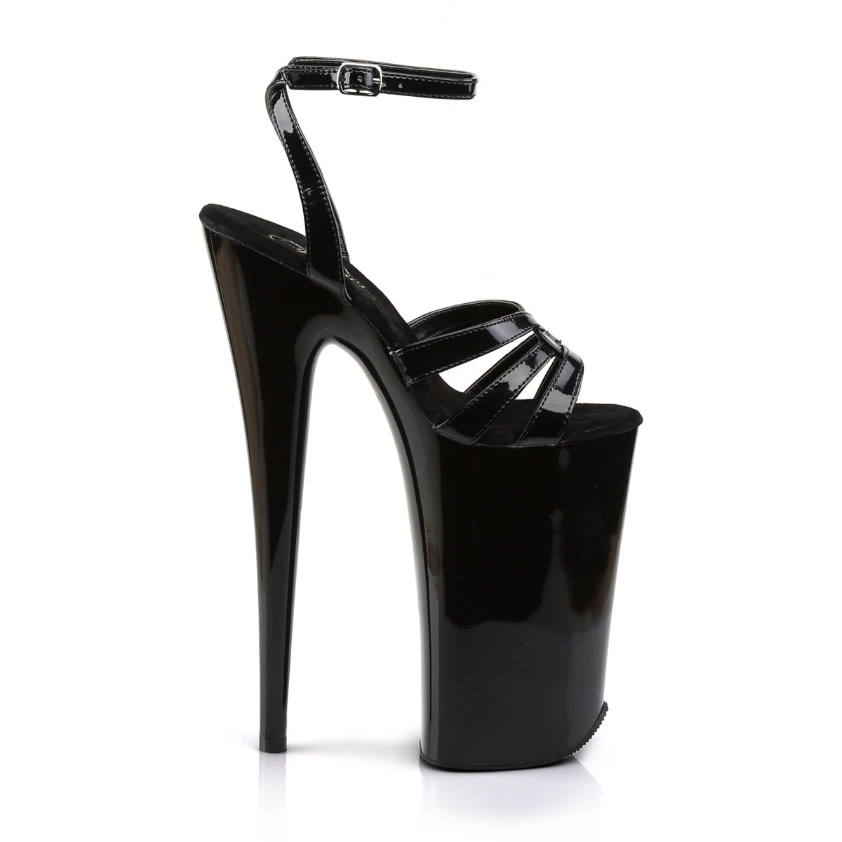 Pleaser Sandalias para mujer BEYOND-012 BLK / BLK