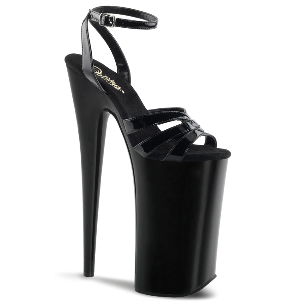 Pleaser Sandalias para mujer BEYOND-012 BLK / BLK
